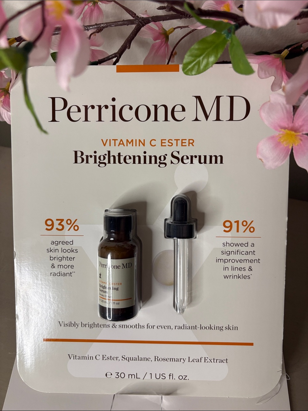 Perricone MD Vitamin C Ester Brightening Serum New 1.0 fl. Oz